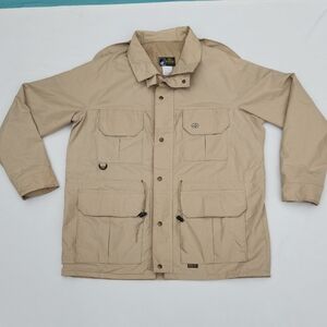 RedHead Brand Co. Safari Field Jacket Made in USA Khaki XL